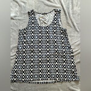 Size 1X tank top with cute back design